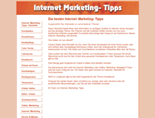 Tablet Screenshot of internet-marketing-tipps.de